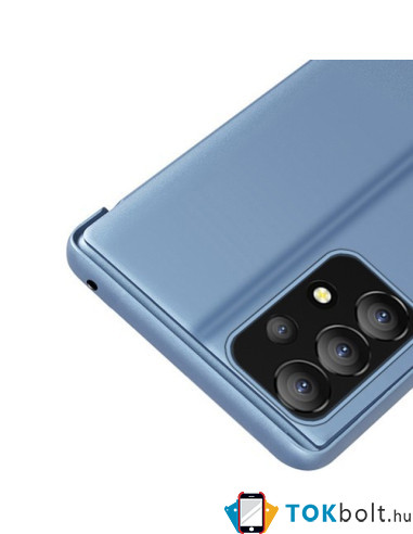Flip telefontok átlátszó előlappal Samsung Galaxy A13 4G készülékhez - RÓZSAARANY