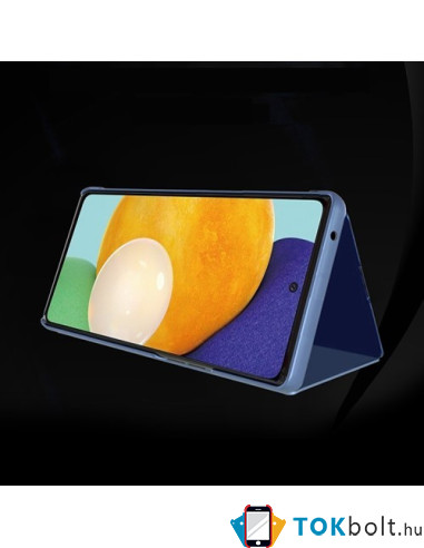 Oldalra nyíló tok Samsung Galaxy A53 5G telefonhoz - EZÜST