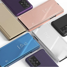 Oldalra nyíló tok Samsung Galaxy A53 5G telefonhoz - EZÜST