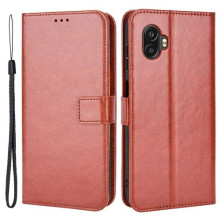 Oldalra nyíló tok Samsung Galaxy Xcover 6 Pro telefonhoz - BARNA