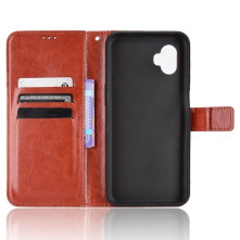 Oldalra nyíló tok Samsung Galaxy Xcover 6 Pro telefonhoz - BARNA
