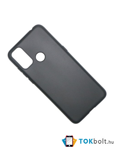 Rugalmas TPU tok Alcatel 1S (2021) / Alcatel 3L (2021) készülékhez - FEKETE