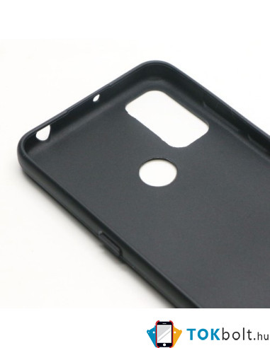 Rugalmas TPU tok Alcatel 1S (2021) / Alcatel 3L (2021) készülékhez - FEKETE