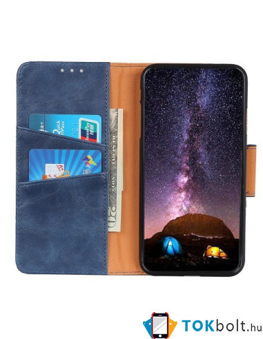 Oldalra nyíló tok Oneplus Nord N20 5G telefonhoz - KÉK