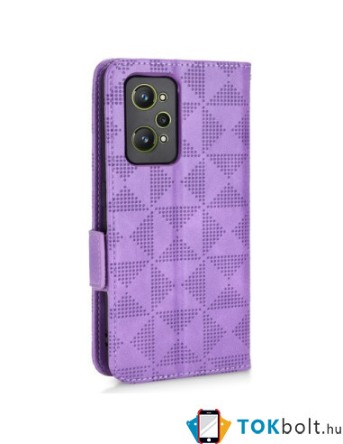 Oldalra nyíló tok Realme GT Neo2 telefonhoz - LILA