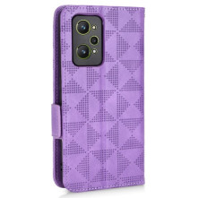 Oldalra nyíló tok Realme GT Neo2 telefonhoz - LILA