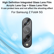 IMAK telefon kamera védő üveg Samsung Galaxy Z Fold4 típusú készülékhez - 1 db