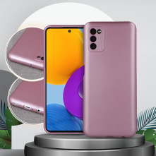 METALLIC kemény tok Samsung Galaxy A53 5G készülékhez - RÓZSAARANY