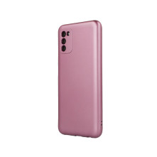 METALLIC kemény tok Samsung Galaxy A23 5G készülékhez - RÓZSAARANY