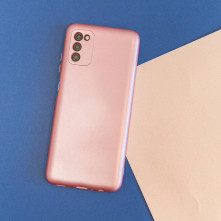 METALLIC kemény tok Samsung Galaxy A23 5G készülékhez - RÓZSAARANY