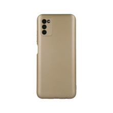 METALLIC kemény tok Samsung Galaxy A23 5G készülékhez - ARANY