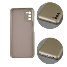 METALLIC kemény tok Samsung Galaxy A23 5G készülékhez - ARANY