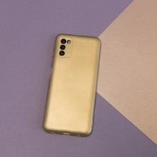 METALLIC kemény tok Samsung Galaxy A23 5G készülékhez - ARANY