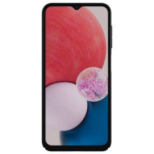 NILLKIN masszív tok kameravédővel Samsung Galaxy A13 4G telefonhoz - FEKETE