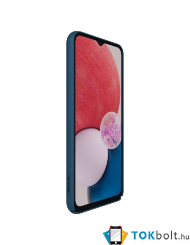 NILLKIN masszív tok kameravédővel Samsung Galaxy A13 4G telefonhoz - KÉK