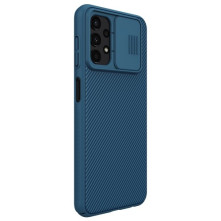 NILLKIN masszív tok kameravédővel Samsung Galaxy A13 4G telefonhoz - KÉK