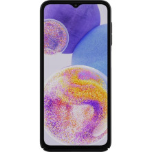 NILLKIN masszív tok kameravédővel Samsung Galaxy A23 5G telefonhoz - FEKETE