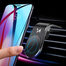 Wozinsky mágneses telefontartó a szellőzőrácsra rögzíthető - (WCH-02) - FEKETE