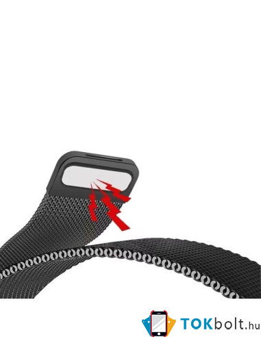 Mágneses óraszíj Apple Watch 6/5/4/3/2 / SE (40mm / 38mm) - PIROS