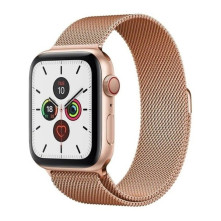 Mágneses fém óraszíj Apple Watch 6/5/4/3/2 / SE (44mm / 42mm) - RÓZSAARANY
