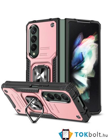 WOZINSKY gyűrűs telefontok Samsung Galaxy Z Fold4 készülékhez - RÓZSAARANY
