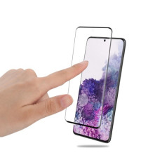 AMORUS kijelzővédő karcálló edzett üveg Samsung Galaxy S20 Plus típusú készülékhez - 1 db