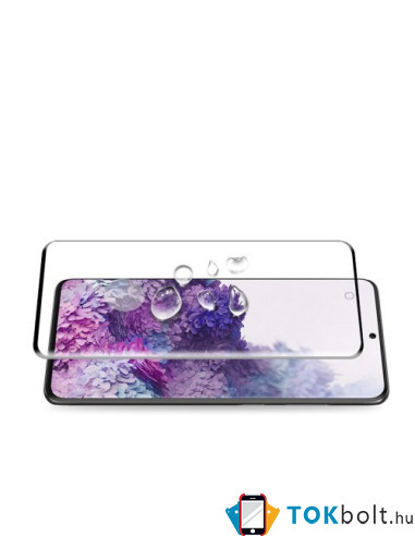AMORUS kijelzővédő karcálló edzett üveg Samsung Galaxy S20 Plus típusú készülékhez - 1 db