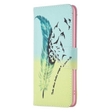 Oldalra nyíló mintás telefontok Samsung Galaxy S23 Plus telefonhoz - MADÁRTOLL
