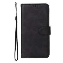 Oldalra nyíló tok Oppo A17 telefonhoz - FEKETE