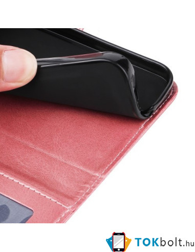 Oldalra nyíló tok Oppo A17 telefonhoz - RÓZSAARANY
