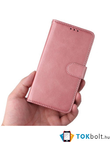 Oldalra nyíló tok Oppo A17 telefonhoz - RÓZSAARANY