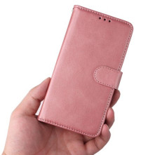 Oldalra nyíló tok Oppo A17 telefonhoz - RÓZSAARANY
