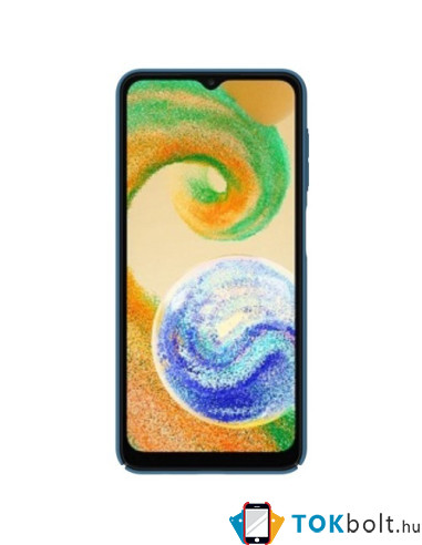 NILLKIN masszív tok kameravédővel Samsung Galaxy A04s / A13 5G telefonhoz - KÉK