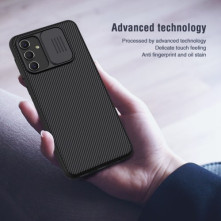 NILLKIN masszív tok kameravédővel Samsung Galaxy A04s / A13 5G telefonhoz - KÉK