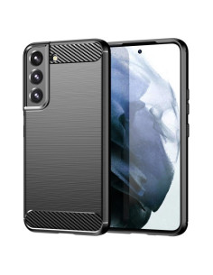 Samsung Galaxy S23 karbon mintás tok - FEKETE