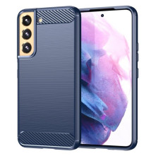 Samsung Galaxy S23 karbon mintás tok - KÉK