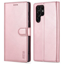 Oldalra nyíló tok Samsung Galaxy S23 Ultra telefonhoz - RÓZSAARANY