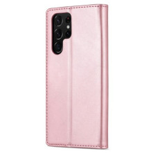 Oldalra nyíló tok Samsung Galaxy S23 Ultra telefonhoz - RÓZSAARANY