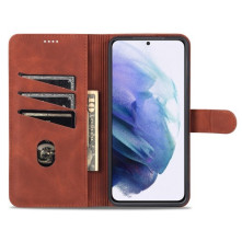 Oldalra nyíló tok Samsung Galaxy S23 Plus telefonhoz - FEKETE