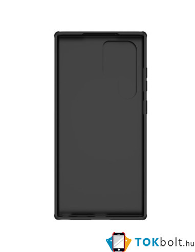 NILLKIN masszív tok kameravédővel Samsung Galaxy S23 Ultra telefonhoz - FEKETE