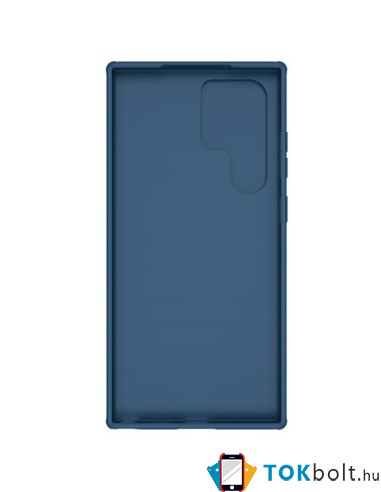 NILLKIN masszív tok kameravédővel Samsung Galaxy S23 Ultra telefonhoz - KÉK