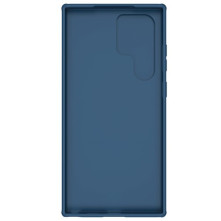 NILLKIN masszív tok kameravédővel Samsung Galaxy S23 Ultra telefonhoz - KÉK