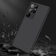 GKK kemény telefontok Samsung Galaxy S22 Ultra 5G készülékhez - FEKETE