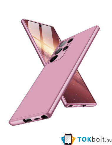 GKK kemény telefontok Samsung Galaxy S22 Ultra 5G készülékhez - FEKETE