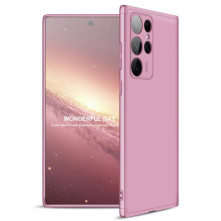 GKK kemény telefontok Samsung Galaxy S22 Ultra 5G készülékhez - FEKETE