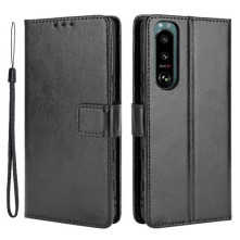 Oldalra nyíló tok Sony Xperia 5 III telefonhoz - FEKETE