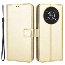 Oldalra nyíló tok Honor Magic4 Lite telefonhoz - ARANY