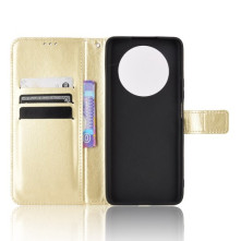 Oldalra nyíló tok Honor Magic4 Lite telefonhoz - ARANY