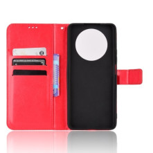 Oldalra nyíló tok Honor Magic4 Lite telefonhoz - PIROS