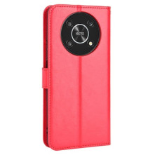 Oldalra nyíló tok Honor Magic4 Lite telefonhoz - PIROS
